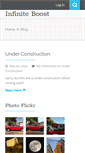 Mobile Screenshot of infiniteboost.com